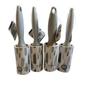 NWT - Set of 4 Lint Rollers 90 Sheets Each